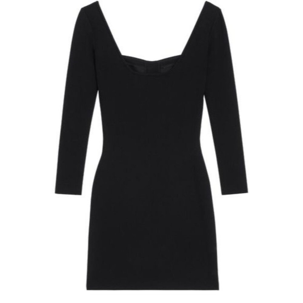 NWT Celine Corset Dress Black Sz M 100% Authentic Mini